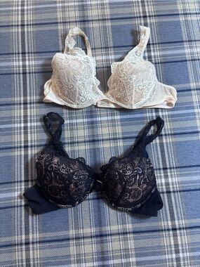 Third Love Bra Bundle 38A Lace Contour Plunge